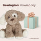 Bearington Beige And Brown Dog 11 Inch Stuffed Dog - Puppy Stuffed Animal - Plush Dog