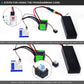 GOUP RC S3650 Brushless Motor & 60A ESC Combo Set for 1/10 RC Car, Green, 4300KV, Includes Programming Card