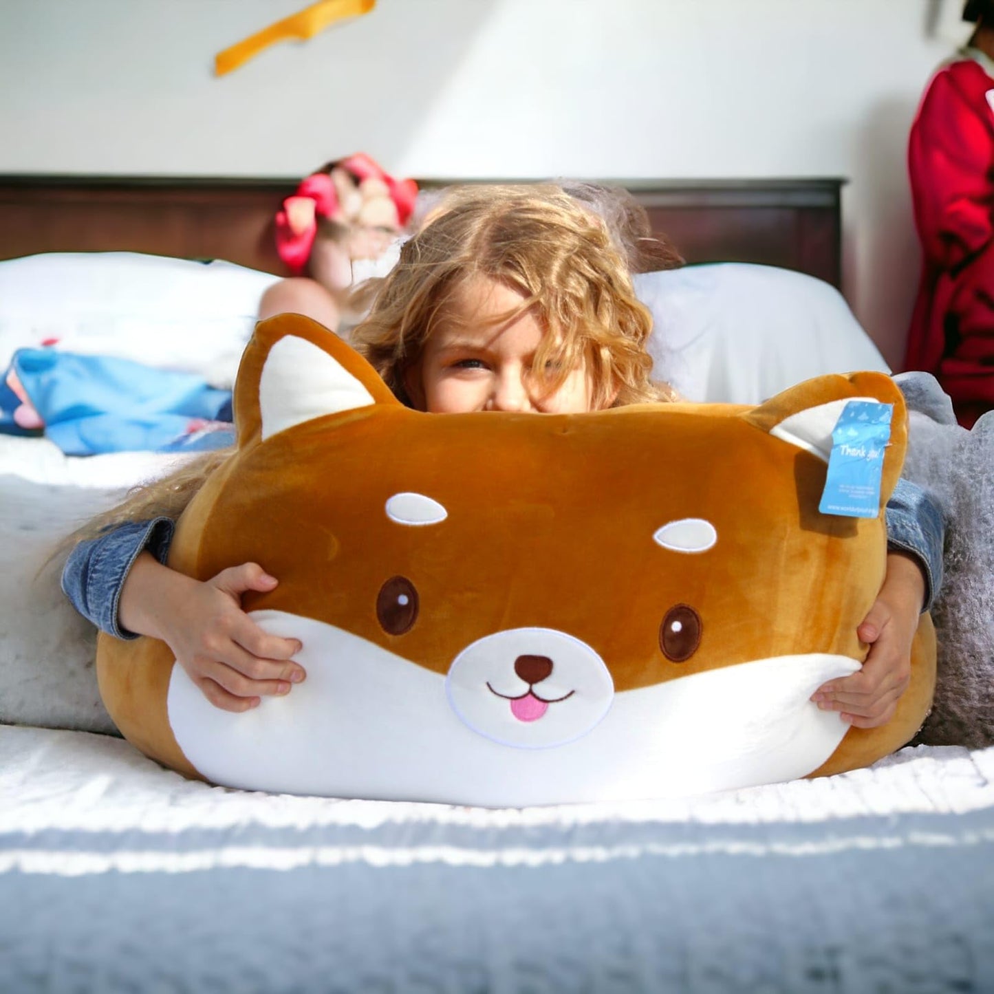 World Of Plush 29-Inch Jumbo Dog Plush Design - Squishy Cuddly & Fun - Ideal Gift For Family Members - Exceptional & Exclusive S