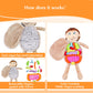 Vocheer Human Body Anatomy Toy, Montessori Preschool Educational Organ Plush Toys For Kids, Science Learning Kits For Student, B