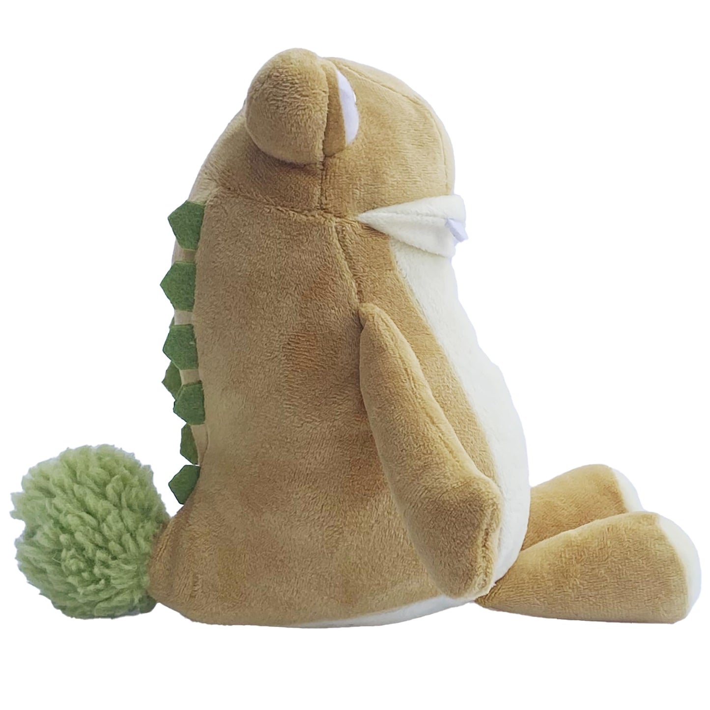 Gigantosaurus: 10'' Dinosaur Soft Plush - Mazu - Tan & Green Huggable Dino, Soft Texture Stuffed Toy, Tv Series Character, Toddl