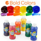 Crayola Washable Finger Paints (6Ct), Toddler Paint Set, Nontoxic Finger Paint For Kids, Arts & Crafts Supplies For Toddlers, Easter Basket Stuffer [Amazon Exclusive]