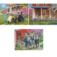 Bits and Pieces - Value Set of Three Large 300 Piece Jigsaw Puzzles for Adults - Classic Summer Jigsaw Puzzles by Artist John Sl
