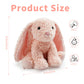 Hideekoog Bunny Stuffed Animal Toys  8.5 Inch Soft and Cuddly Lop-Eared Rabbit Plush Animals Toy  Cute and Realistic Stuffed Animals Gifts for Boys and Girls Soft Toy for Kids