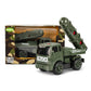 Baybee Friction Powered Push & Go Military Truck Toys For Kids, Push Pull Toy Vehicles Playset For Babies Toddlers | Kids Fricti