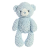 Aurora® Snuggly Huggy Bear™ Baby Stuffed Animal - Comforting Companion - Imaginative Play - Blue 13 Inches