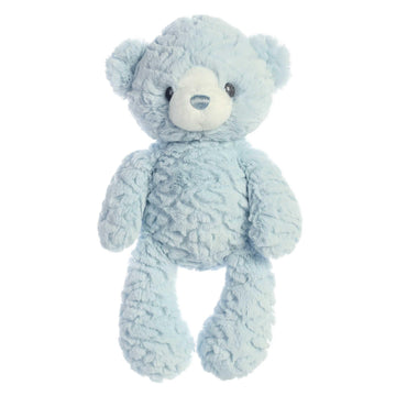 Aurora® Snuggly Huggy Bear™ Baby Stuffed Animal - Comforting Companion - Imaginative Play - Blue 13 Inches