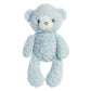Aurora® Snuggly Huggy Bear™ Baby Stuffed Animal - Comforting Companion - Imaginative Play - Blue 13 Inches