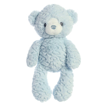 Aurora® Snuggly Huggy Bear™ Baby Stuffed Animal - Comforting Companion - Imaginative Play - Blue 13 Inches