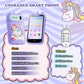 Kids Toys Phone, 3.97'' Touchscreen Mini Phones For Kids, Learning Phone Puzzle Games For Girls Boys, 1500Ma Toys Cell Phone, 8G