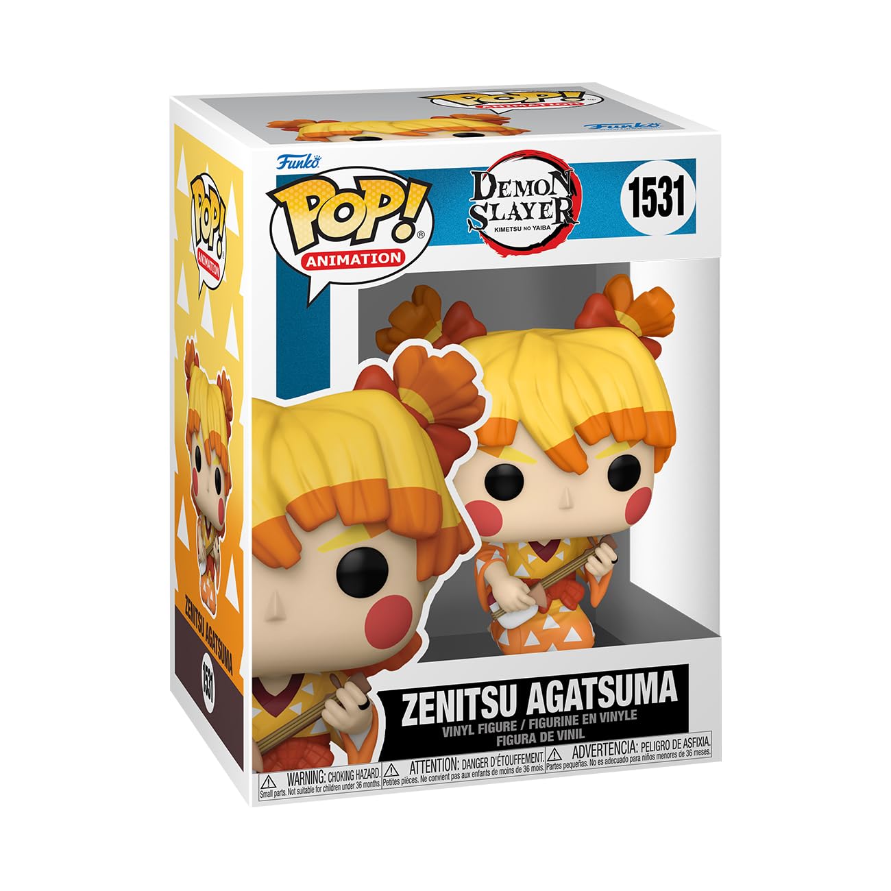Funko Pop! Animation: Demon Slayer - Zenitsu Agatsuma - (Kimono) - Collectable Vinyl Figure - Gift Idea - Official Merchandise - For Kids & Adults - Anime Fans - Model Figure For Collectors