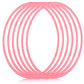 Shappy 6 Pcs Exercise Hoop Detachable Adjustable Plastic Toy Playground Toys Colored Hoop Circles for Teens Games Gymnastics Dog