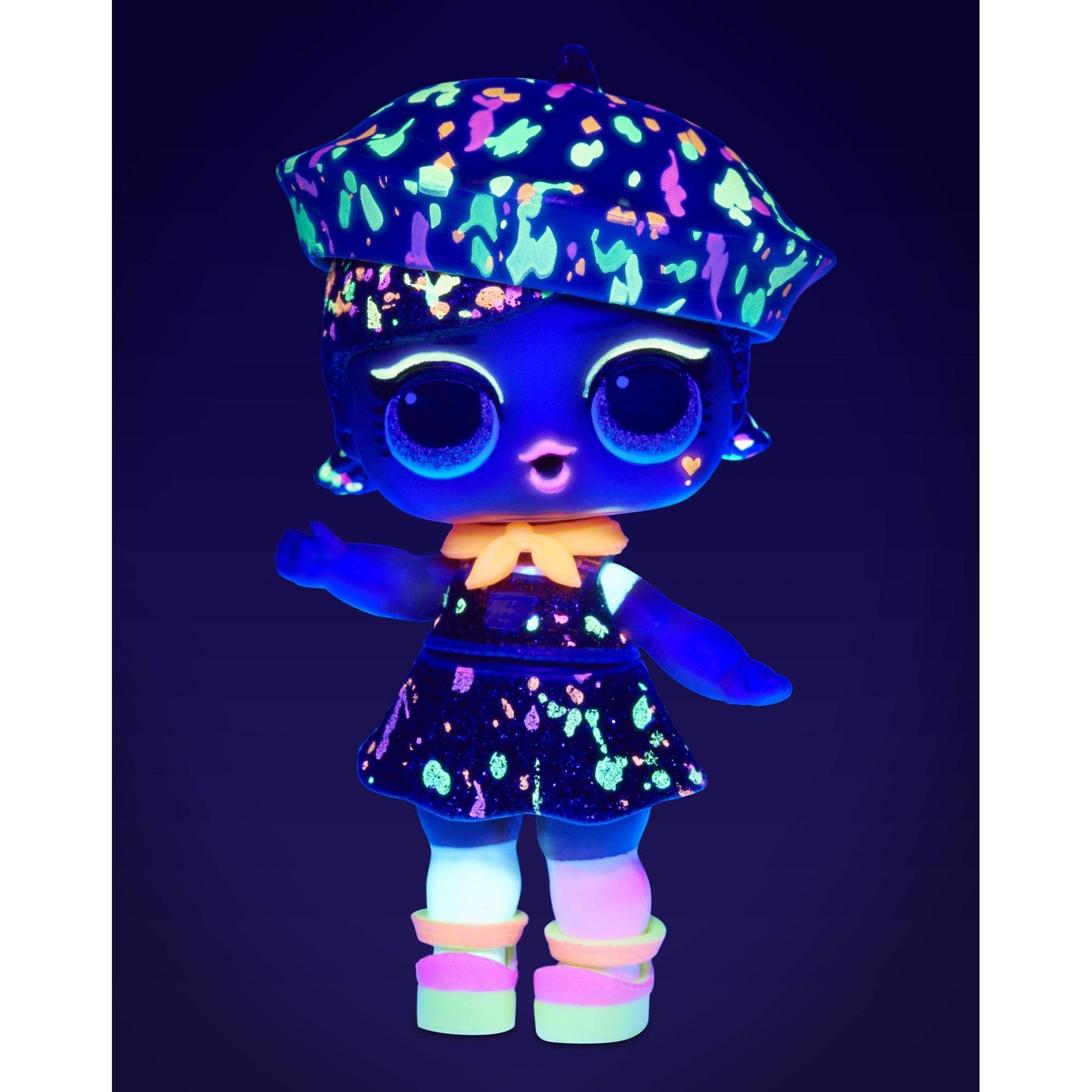 L.O.L. Surprise! Lights Glitter Doll With 8 Surprises Including Black Light Surprises