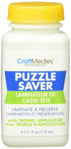 Craft Medley Gl600 Non-Toxic Puzzle Saver With Brush Applicator, 4 Oz