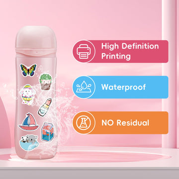 Stickers For Water Bottles, 300Pcs Water Bottle Stickers For Kids, Waterproof Stickers Vinyl Stickers, Cute Stickers Pack
