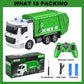 CALEST 2.4Ghz Remote Control Garbage Truck Toys,1/24 RC Garbage Truck with 6 Channel Remote Control Waste Management Garbage Tru