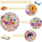 Wiooffen 96 Pcs Books Book Club Birthday Party Supplies Book Themed Paper Plates And Napkins Party Decorations For Library Readi