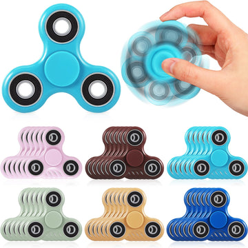 Silipull 36 Pcs Fidget Spinner Toy Hand Fidget Spinner Bulk Sensory Fidget Toy Adults Fidget Spinners For Adults Kids Party Favo