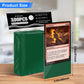 Green Matte Card Sleeves For Mtg, 300 Pieces Perfect Fit Standard Card Sleeves For Trading Card Sports Cards Baseball Cards Tcg