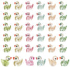 Hamiyell Pack Of 36 Tiny Ducks Little Plastic Duck Mini Resin Ducks For Garden Decorations, Dollhouse Miniatures, Crafts Ornamen