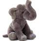 The Petting Zoo Asian Elephant Stuffed Animal, Gifts for Kids, Wild Onez Zoo Animals, Asian Elephant Plush Toy 12 inches