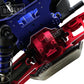 RCMYou Aluminum Gear Box Upgrades Part for 1/8 Sledge 4WD,Front Rear Universal Gear Box Housing, RC Alloy Gearbox Hops up for Sl