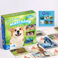 72 (36 Pairs) Spanish English Bilingual Animal Memory Matching Game With Reusable Custiomizable Cards,Instruction Language Learn