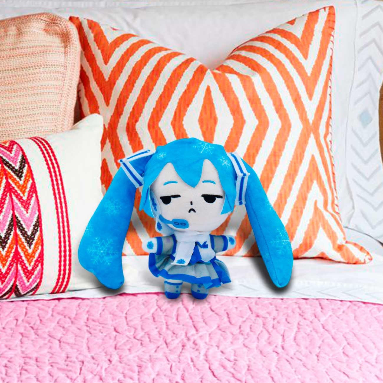 Just Toys LLC Hatsune Miku 6'' Plush (Blue Snow Outfit)