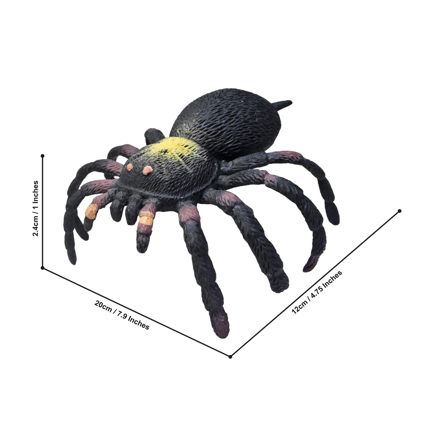 Rep Pals - Tarantula, Stretchy Toy from Deluxebase. Super Stretchy Animal replicas That Feel Real, Great for Kids