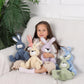 Aurora® Timeless Peanuts® Palm Pals™ Snoopy Hearts Stuffed Animal - Classic Characters - Lasting Memories - White 5 Inches