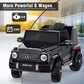 Anpabo 24V 4Wd Licensed Mercedes-Benz G63 Ride On Car W/Parent Remote Control, 4Wd/2Wd Switchable, Real-Time Battery Level, Led Headlight & Music Player, Ideal Electric Car For Kids, Black