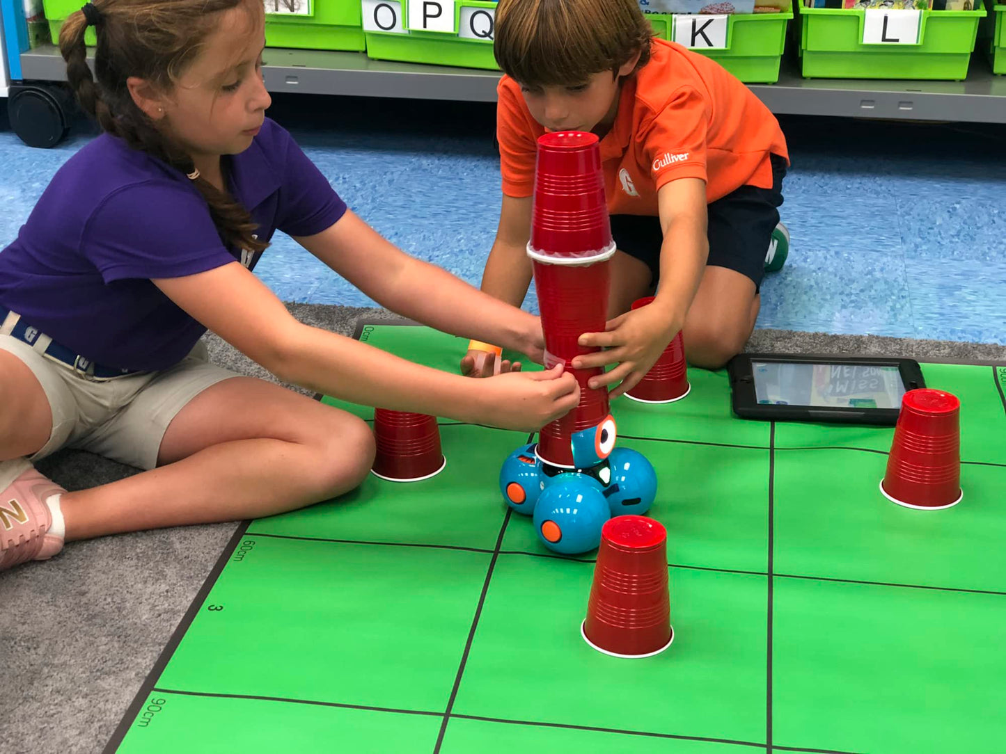 Geyer Instructional Wonder League Robotics Competition Green Screen
