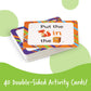 Learning Resources Fox in The Box - Kids Spelling & Vocabulary Game, Multi-color, Model LER3201, Plastic Educational Toy