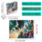 enhanced 1000 Piece Jigsaw Puzzle for mature-themeds -27x20 Unique Marine Artwork Pirate shipoctopus Puzzle - Unique Brain Teaser  Difficult and Challenge Large Puzzle Game Toys Gift