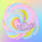 Rainbow Cloud Slime, Super Drizzly & Non-Sticky Premade Slime, Slimes Party Favors For Kids, Slimes Sensory Toys For Birthday Ea