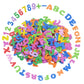 Aylifu Foam Stickers, 260 Pieces Selfadhesive Foam Alphabet Letters And Numbers Sticker For KidS Arts Craft Supplies  Assorte