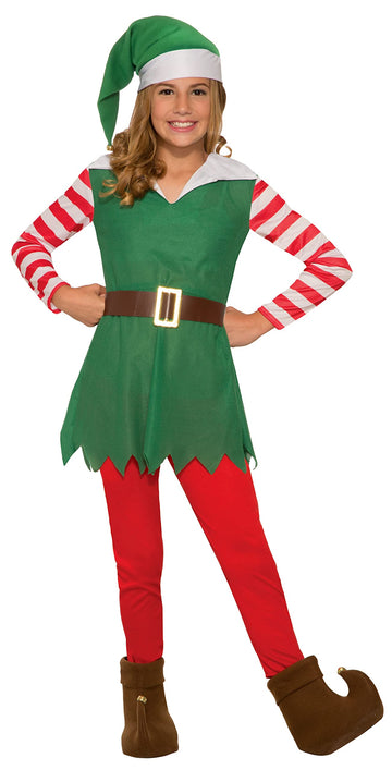 Forum Novelties Girl's Santa's Helper Costume  Small