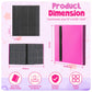 Card Binder  9 Pocket Trading Card Album Folder 20 Pages  360 Card Capacity Sports Card Binder  enhanced Card Binders Compatible with MTG  TCG  Baseball Cards (Rose Red)