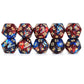 Smartdealspro 10-Pack 20 Sided Dice D20 Polyhedral Dice For Dnd Rpg Mtg Table Game (Color 14)