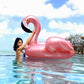 Kakashi Giant Inflatable Flamingo Pool Float - Large Pink Vinyl Ride-On Raft for Kids & Adults, Fast Valves, Summer Party Decoration