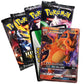 Pokemon Sm11.5 Hidden Fates Gx Tin- Charizard + 1 Of 3 Foil Pokémon-Gx Cards + 4 Booster Pack, Multicolor
