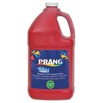 Dixon Ticonderoga 10601 Washable Paint, Red, 1 gal