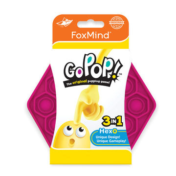 Foxmind, Go Pop! Hexo, Magenta, The Original And Ingenious Tactile Game.