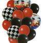 RSAAUD Set of 16 Car Balloons Transport theme Balloon for Decoration, Car balloon Set, Car Themed Birthday Party Decoration