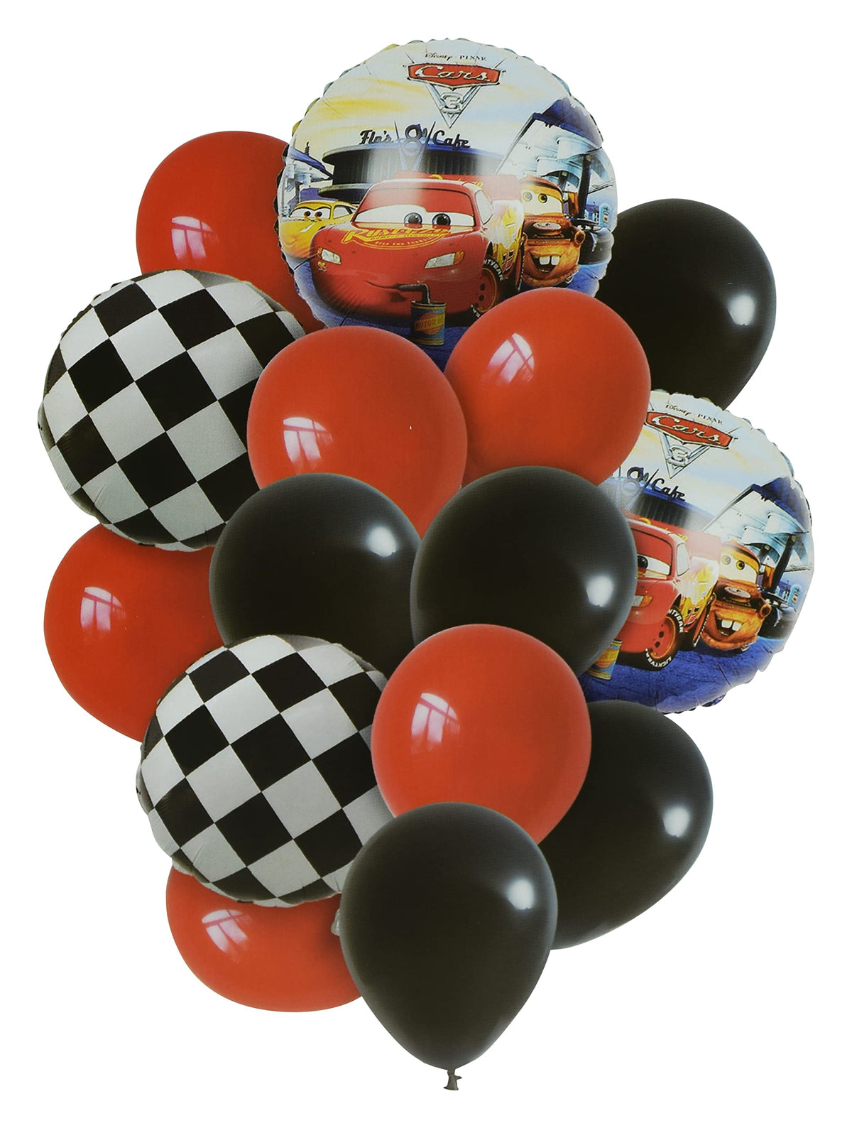 RSAAUD Set of 16 Car Balloons Transport theme Balloon for Decoration, Car balloon Set, Car Themed Birthday Party Decoration