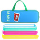 Aliceset Mahjong Rack Bag for Mahjong Game Storage 21 x 6.5 x 2 Inches Mah Jong Tile Bags with Zipper for Tiles and Pushers Rack
