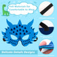 Zalmoxe Felt Dragon Dinosaur Masks For Kids Dinosaur Birthday Party Decorations Supplies Halloween Masks Dress-Up Costumes For B