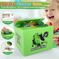 Piggy Bank For Kids,Dinosaur Toys For Boys Age 3 4 5 6 7 8 9 10 11 12,Automatic Coin Stealing Money Bank With 2 Sets Of Diy Stic