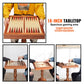 Vevor 3-In-1 Chess Checkers Backgammon Table Set, 18 Inch Premium Wooden Chess Table, Deluxe Combo Game Table Furniture Set, Chess Set Board Game Gift For Family Board Games