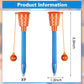 Zonon Basketball Pens Basketball Hoop Ballpoint Pens Sports Novelty Pens Plastic Sports Themed Pen For Birthday Party Supplies School Party Favors Suitable For People Over 14 (32 Pieces)